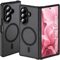 SmartUP Smartphone-Hülle für Samsung Galaxy Z Fold 8 Ultra MagSafe Silikon Case Cover Tasche 8,0, MagSafe-Technologie, integrierter Kameraschutz