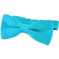 DonDon Kinderfliege DonDon Edle Kinder Jungen Fliege gebunden glänzend in Seiden Look (Packung, 1-St) bereits gebunden, verstellbar, Seidenlook