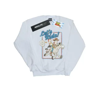 Disney - "Toy Story 4 Let's Ride" Sweatshirt für Herren (Weiß)