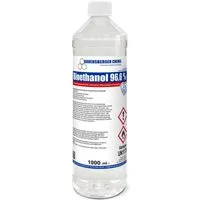 Ravensberger Chemie Bioethanol 96,6 % Premium Kaminbrennstoff für Tischkamin Ethanol Kamin, 1 l, Premium Bioethanol 96,6 % für Tischkamin & Ethanolkamin - 1L