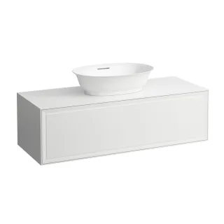 LAUFEN Waschtischunterschrank TheNewClassic 457x1177x347 Aus mi, 1 Schubl H812852/3 weiss matt H4060210851701
