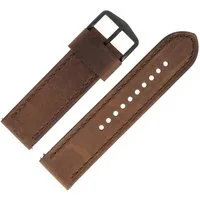 Fossil Uhrenarmband 24mm Leder Braun JR-1487 LB-JR1487