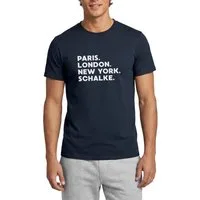 Spreadshirt T-Shirt Schalke Leidenschaft Weltstadt Fußball Männer T-Shirt (1-tlg)