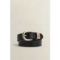 Gant Ledergürtel CHUNKY KEEPER LEATHER BELT Größenverstellbar durch Einfachdornschließe