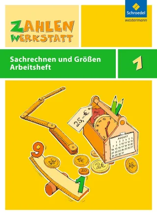 Zahlenwerkstatt: Sachrechnen und Größen: Arbeitsheft 1 [Broschüre] [2009] Hönisch Kurt Rinkens Hans-Dieter Träger Gerhild