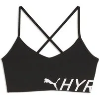 PUMA Sport-BH W X HYROX STRAPPY PWRMODE BRA schmale Passform, für Fitness-Training, sportlicher Stil