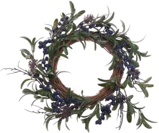 Deko-Kranz BLAUBEEREN