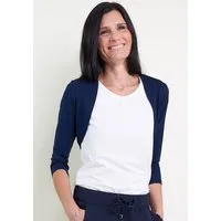 Seidel Moden Shirtjacke mit 3/4 Ärmeln, MADE IN GERMANY