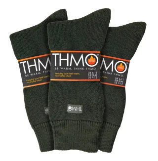 THMO - 3er Pack Multipack Herren dicke warme Wintersocken mit Comfort Top