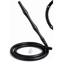 BAYLI flexibler Schlauch Bayli 1,45 m Soft Touch Shisha Silikonschlauch mit Mundstück und Adapt, Zubehör für Shisha, Wasserpfeife