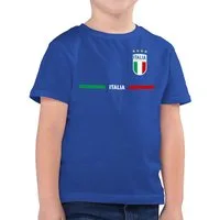 Shirtracer T-Shirt Italien Trikot Wappen, Italia mit Stolz, Italienisches Fan-Motiv (1-tlg) 2026 Fussball WM Fanartikel