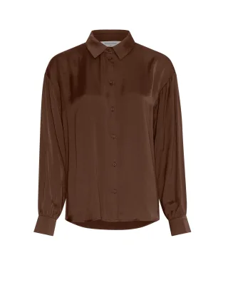 msch copenhagen - MSCHSandeline Maluca Shirt Slate Black - Gr. - M