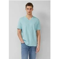s.Oliver Kurzarmshirt T-Shirt T-Shirt mit V-Ausschnitt