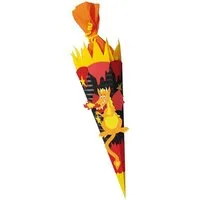 Ursus - Ludwig Bähr Schultüte URSUS Schultüten-Bastelset "Feuerdrache", 6-eckig, 68 cm