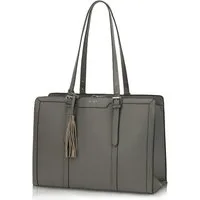 TAN.TOMI Aktentasche Damen Shopper Große Business Handtasche Gross Laptop Tasche, 15.6 Zoll Notebooktasche mit 3 Fächern für Büro Arbeit Schule