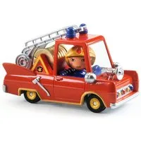 DJECO Spielzeug-Auto Crazy Motors Spielzeugauto mit Fahrerfigur & Federung Metall