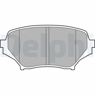 Delphi Bremsbel?ge vorne Mazda MX-5 3