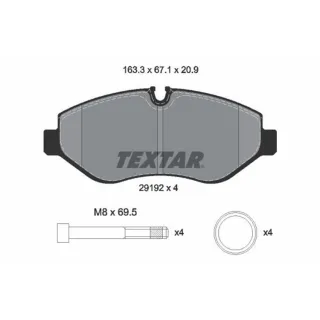Textar Bremsbel?ge vorne Mercedes Viano Vito