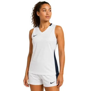 Nike - Trikot für Damen, Ärmellos (Weiß/Schwarz)