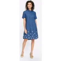 heine Etuikleid Jeans-Kleid Kurzarm