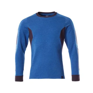 MASCOT Herren Sweatshirt ACCELERATE Azurblau / Schwarzblau S - 18384-962-91010-S