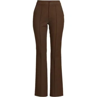 High Waist Bootcut-Hose für Damen, Damen, size: regular, Braun, Baumwoll-Mischung/Nylon-Mischung, by Lands' End