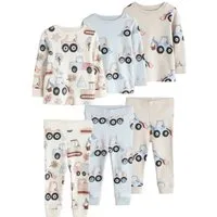 Next Pyjama Snuggle Schlafanzüge, 3er-Pack (6 tlg)