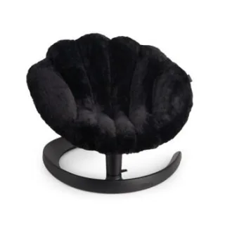 Tavo Shell - schwingendes Haustierbett - Onyx