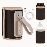 lionelo Babyflaschenwärmer THERMUP GO PINK BABY, USB-C/5 Temperaturen/bis 70 mm/Thermostat/100 g