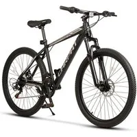 CARPAT SPORT Mountainbike 24 26 29 Zoll Fahrrad für Herren Damen, Mädchen und Jungen, 21 Gang Shimano TZ Schaltwerk, Kettenschaltung, Aluminium Rahmen, Jugendfahrrad MTB Hardtail Kinder Fahrrad