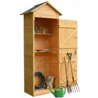 Mucola Gerätehaus Gerätehaus Holz Geräteschuppen Gartenschrank Geräteschrank Gartenhaus, BxT: 79x49 cm, (Stück), Imprägniert