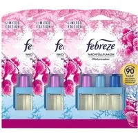 Febreze Raumduft-Nachfüllflasche 3 x Febreze Winterzauber Duftstecker Nachfüller jeweils 20ml Lufterfri