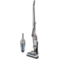 Grundig Akku-Stielstaubsauger VCH 9832, 2- in 1 Akkusauger, herausnehmbares Handteil, beutellos, 75 min Akkulaufzeit, platzsparende Aufbewahrung, 4-stufige Akkuanzeige