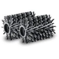 Bürstenwalzen Holzflächen für PCL4 schwarz, 2 Stück
