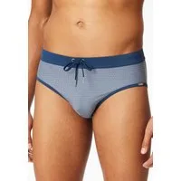 Schiesser Badehose Ocean Swim kontrastfarbener Bund mit Kordel