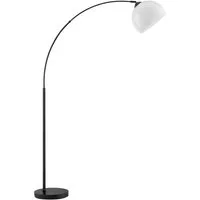 Brilliant Bogenlampe Vessa - Bogenstehleuchte, ohne Leuchtmittel, Stehlampe Wohnzimmer, H 166 cm, B 122 cm, E27-Fassung, Bogenleuchte