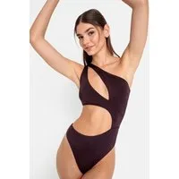 LSCN by LASCANA Monokini Nele mit glänzender Beschichtung