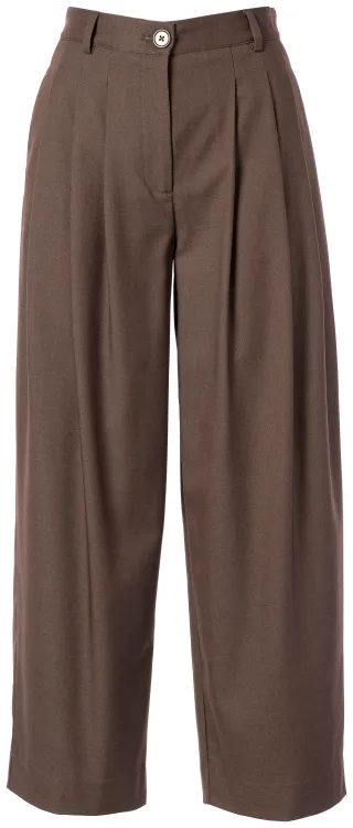 JcSophie - Paula trousers Dark brown - Gr. - 40