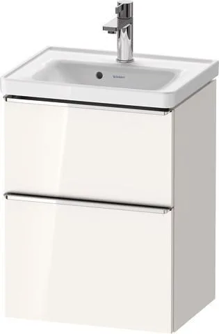 Duravit D-Neo Waschtischunterbau wandhängend Weiß Hochglanz 484x372x625 mm - DE4350010220000 DE4350010220000