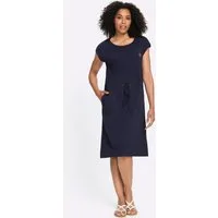 Sieh an! Etuikleid Jersey-Kleid Kurzarm