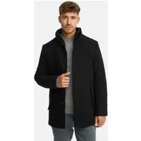 Indicode Wollmantel Herren INLunik Winter Mantel Herrenmantel Herrenmantel mit Wollanteil und wärmender Wattierung
