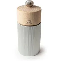 PEUGEOT Salzmühle LINE 12cm Aluminium Buchenholz Stahlmahlwerk Gewürzm Manuell Manuell