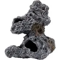 HOBBY Aquariendeko Cavity Stone dark 2 Dekoration für Aquarium und Terrarium