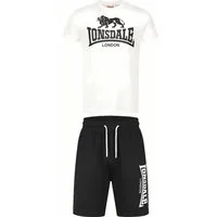 Lonsdale Trainingsanzug Mair T-Shirt & Shorts Set Normale Passform