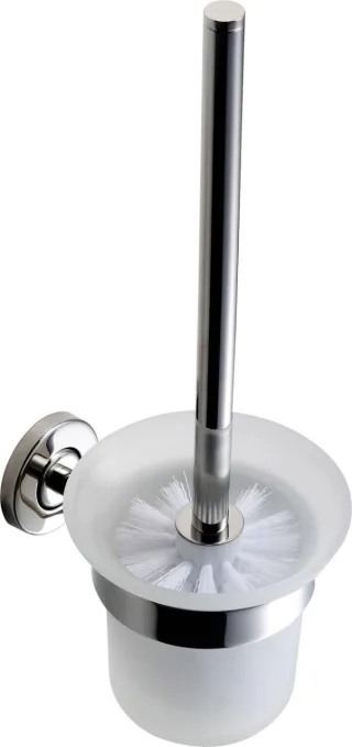 KWC Aquarotter WC-Bürstenhalter, MEDIUS, Edst., 115x340x140 mm, AP, hgl, Bürste, Becher, 2000106249 2000106249