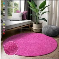 Sanat Hochflor-Teppich LOCA, rund, Höhe: 30 mm, Wohnzimmer, Langflor, Shaggy, Schlafzimmer