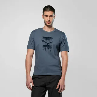 SALEWA - Eagle 3 Cime T-Shirt Herren - Blau (Gr.50)