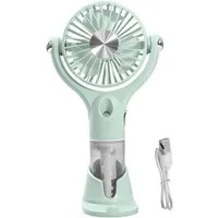 nsihing Handventilator Tragbarer Sprühnebel-Ventilator, Hand-Sprühnebel-Ventilator, Per USB aufladbarer Sprühnebel-Ventilator mit feinem Sprühnebel.
