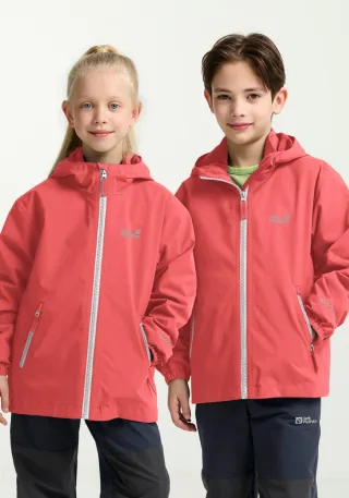 Jack Wolfskin 3-in-1-Funktionsjacke "HYBRID 3IN1 JACKET K" mit Kapuze