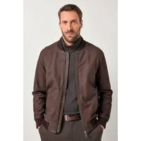 JP1880 Lederjacke Leder-Blouson Leder - Lamm Nubuk Collegekragen